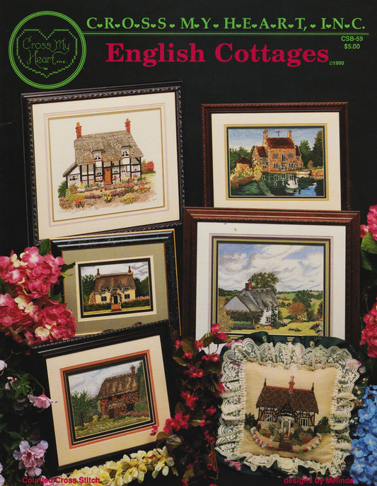 Crosss My Heart English Cottages CSB-59 cross stitch pattern