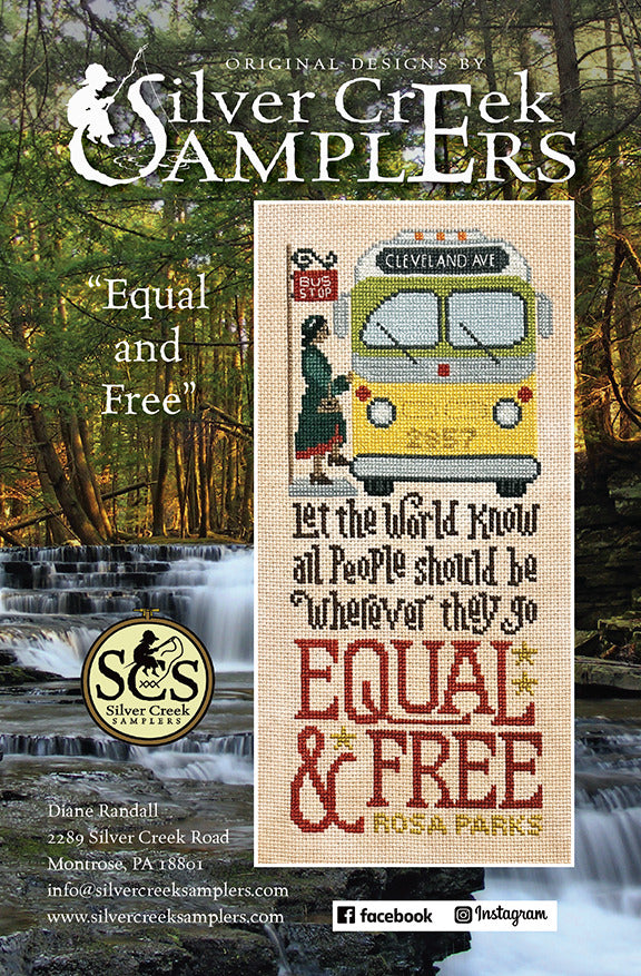 Silver Creek Samplers Equal & Free cross stitch pattern