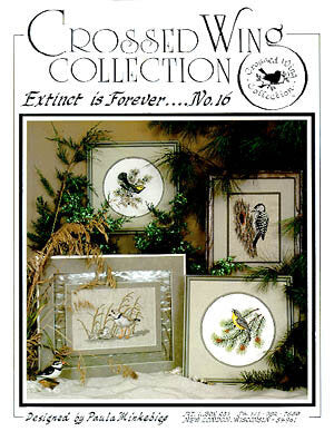 Crossed Wing Collection Extinction is Forever 16 cross stitch pattern