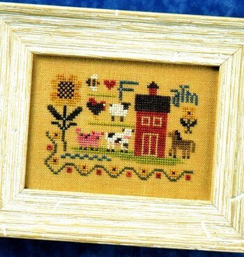 Lizzie Kate Farm Sampler S98 cross stitch pattern