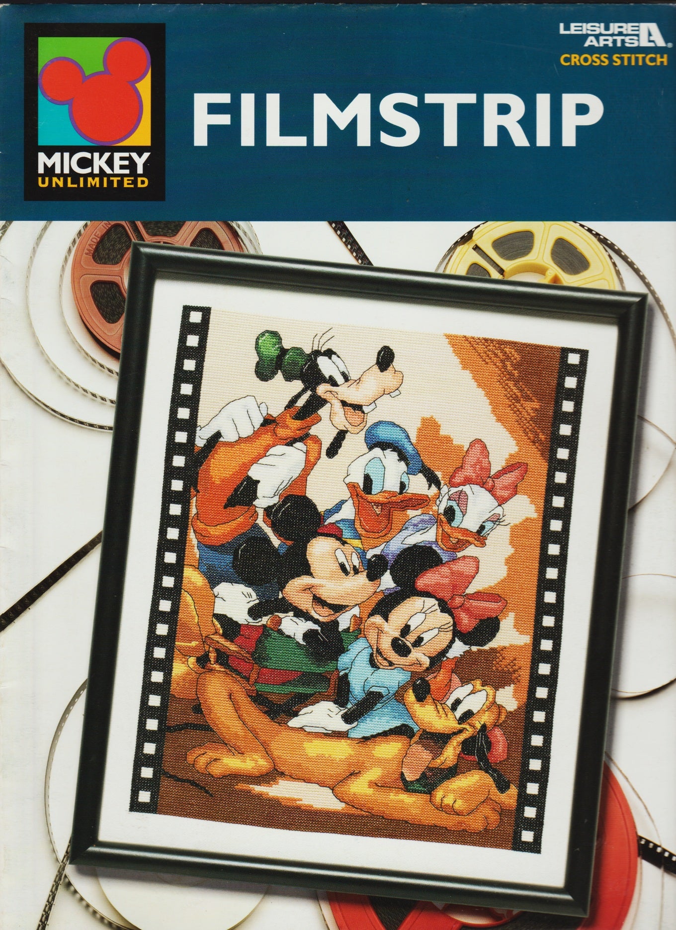 Leisure Arts Filmstrip Disney 3181 cross stitch pattern