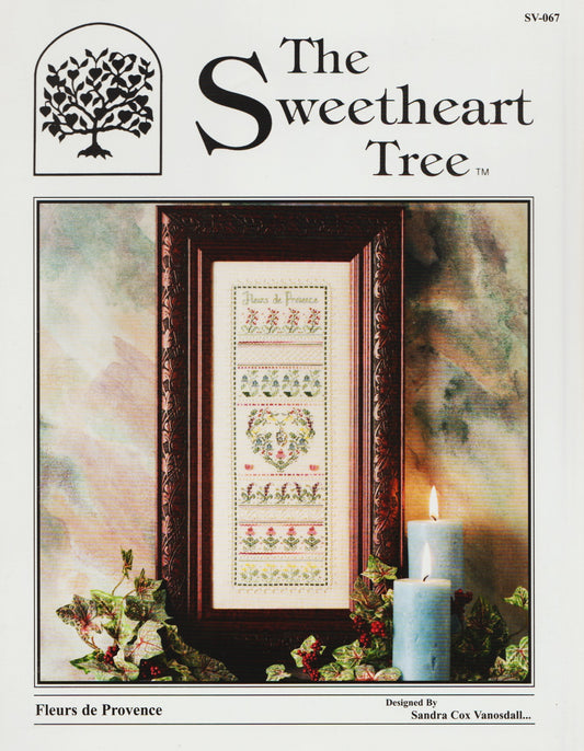 Sweetheart Tree Fleurs de Provence SV-067 cross stitch pattern
