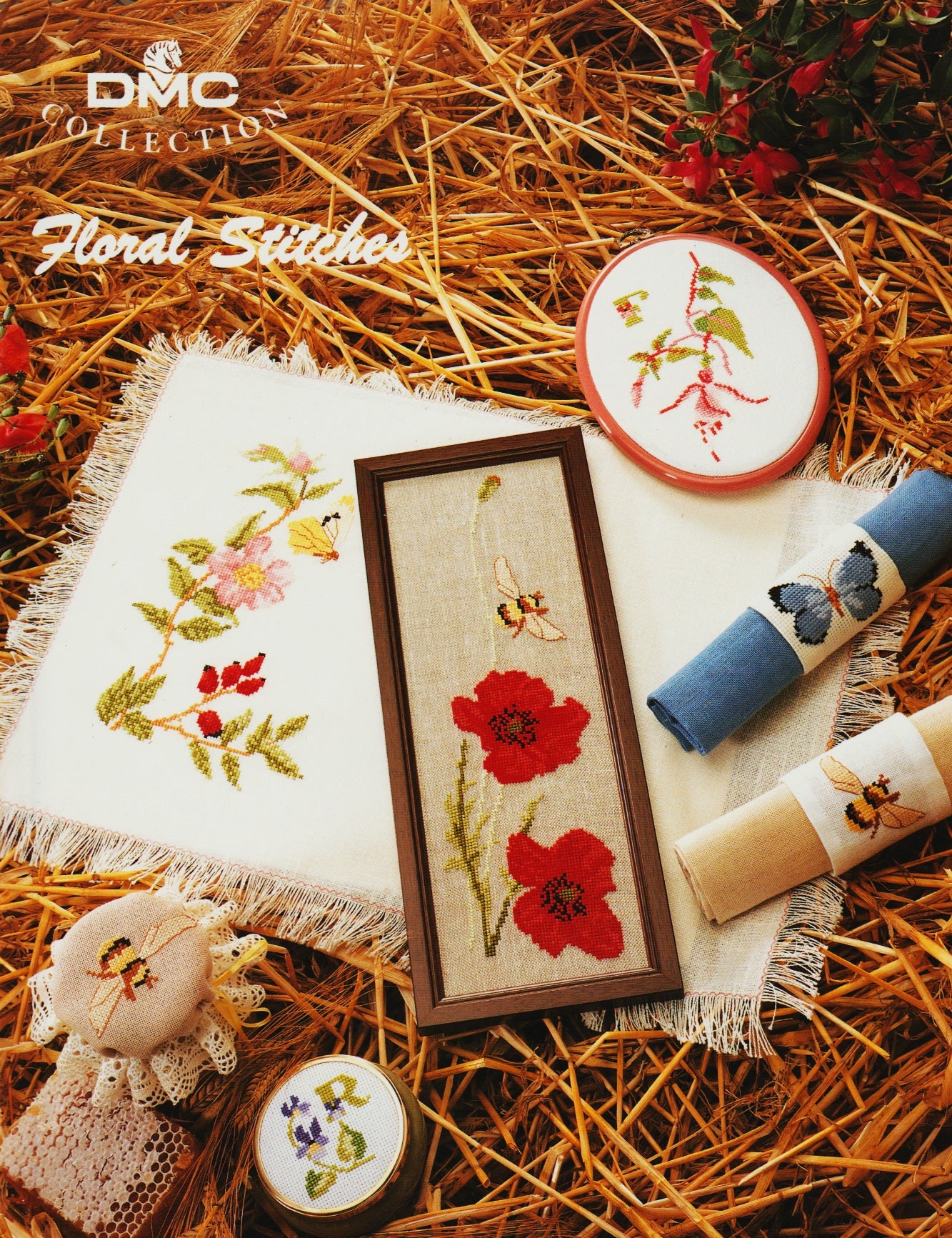 DMC Floral Stitches Anne Wild cross stitch pattern