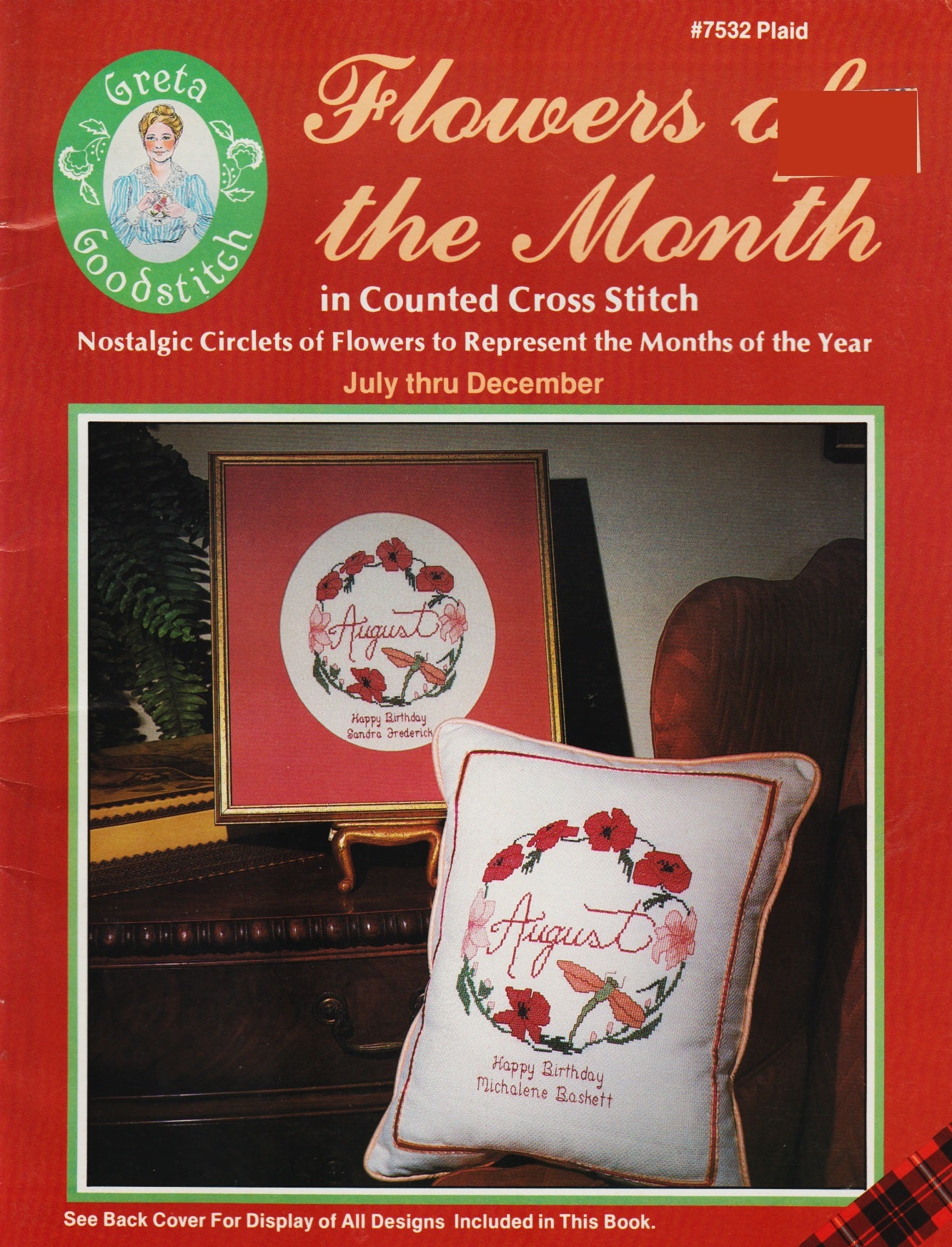 Flowers of the Month pattern