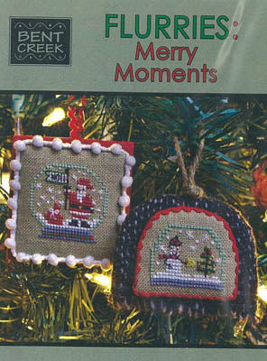 Bent Creek Flurries: Merry Moments christmas cross stitch pattern