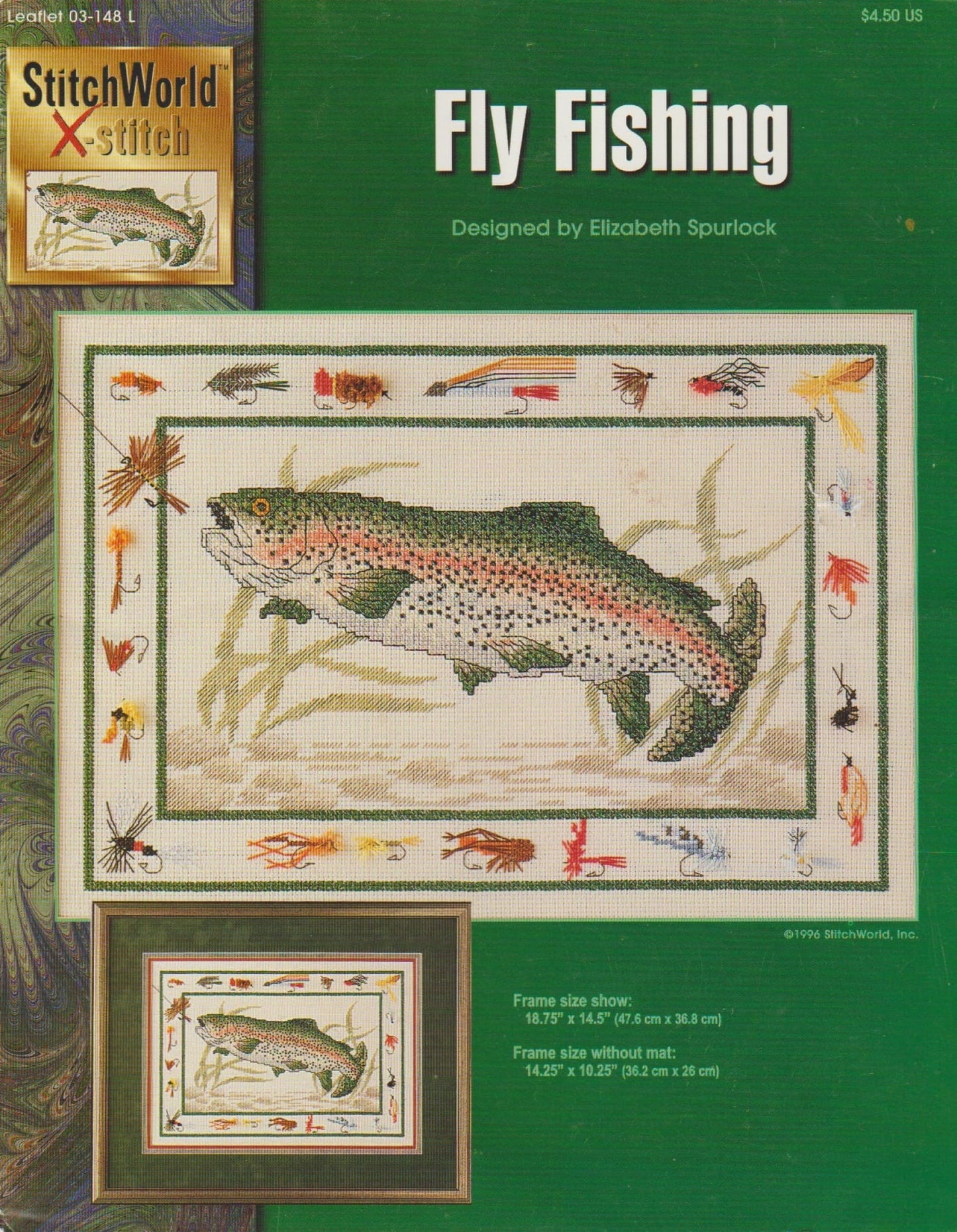 StoitchWorld X-Stitch Fly Fishing 03-148L cross stitch pattern