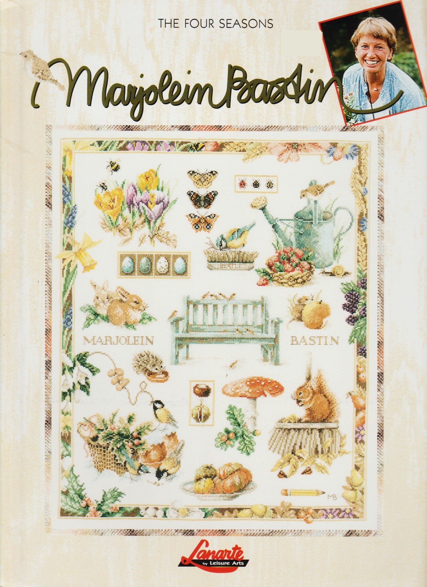 Leisure Arts Lanarte Marjolein Basolin Four Seasons 3165 cross stitch pattern