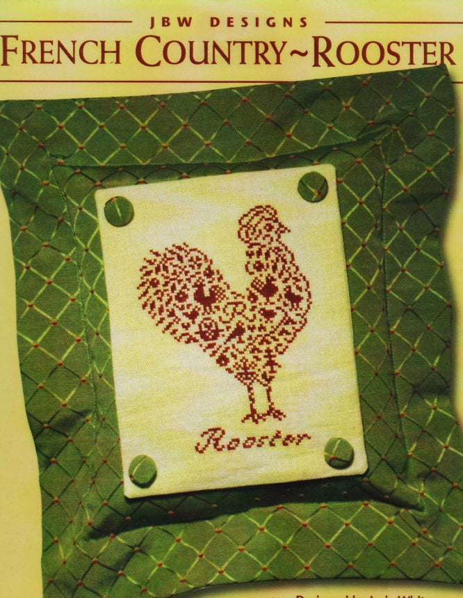 JBW Designs French Country Rooster 164 cross stitch pattern