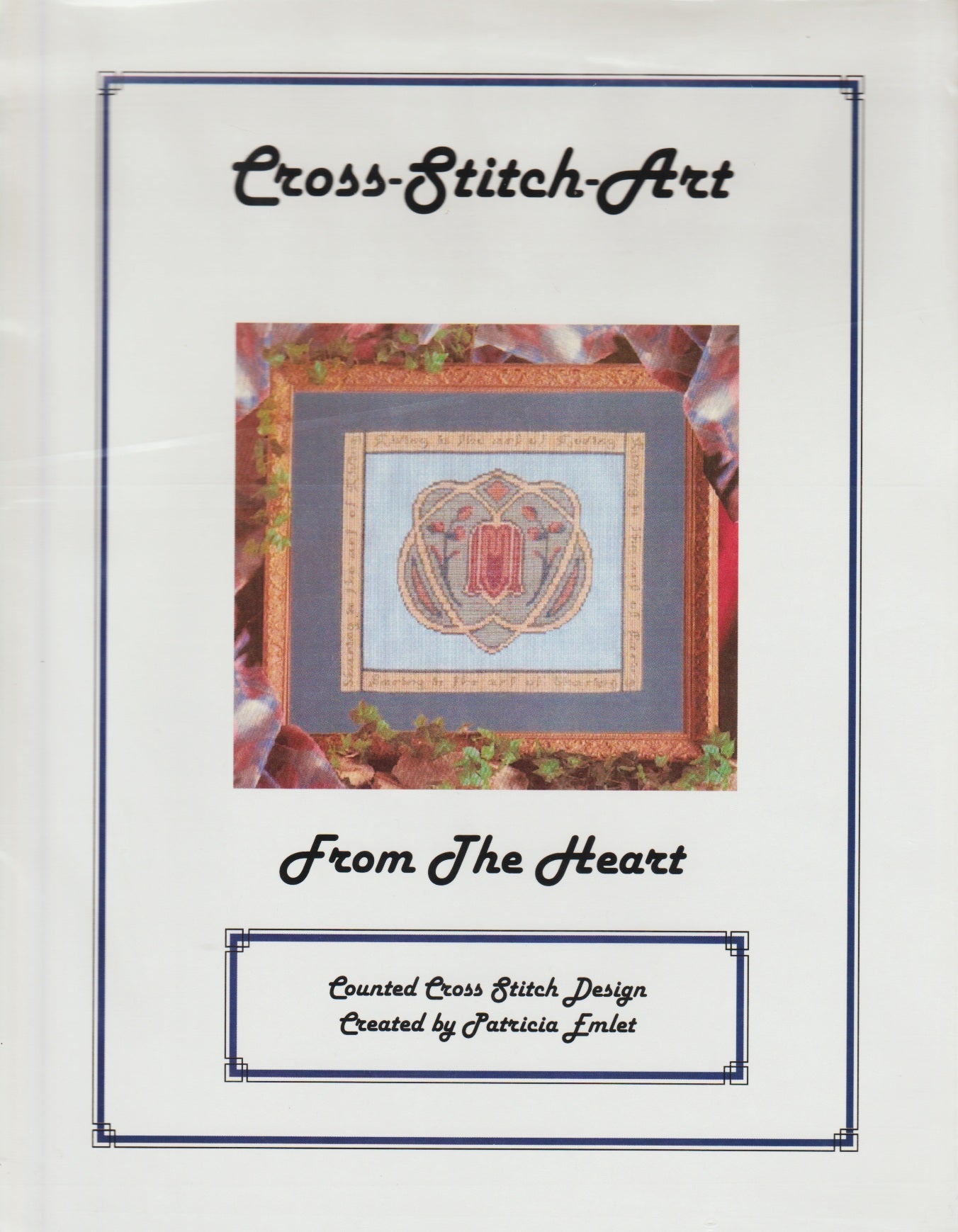Cross-Stitch-Art From The Heart cross stitch pattern