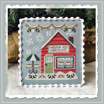 Frozen Hot Chocolate Shop - Snow Village 5 pattern