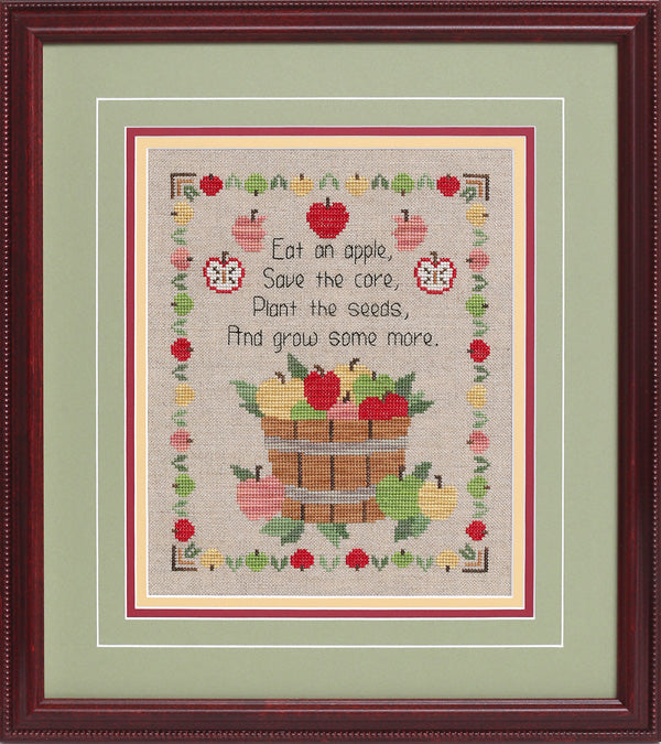 Glendon Place Eat An Apple GP-292 cross stitch pattern