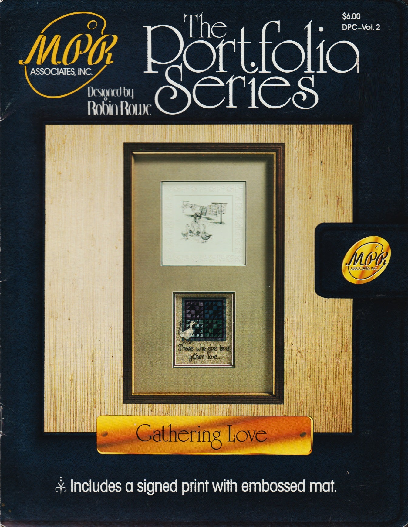 MPR Associates Gathering Love cross stitch pattern