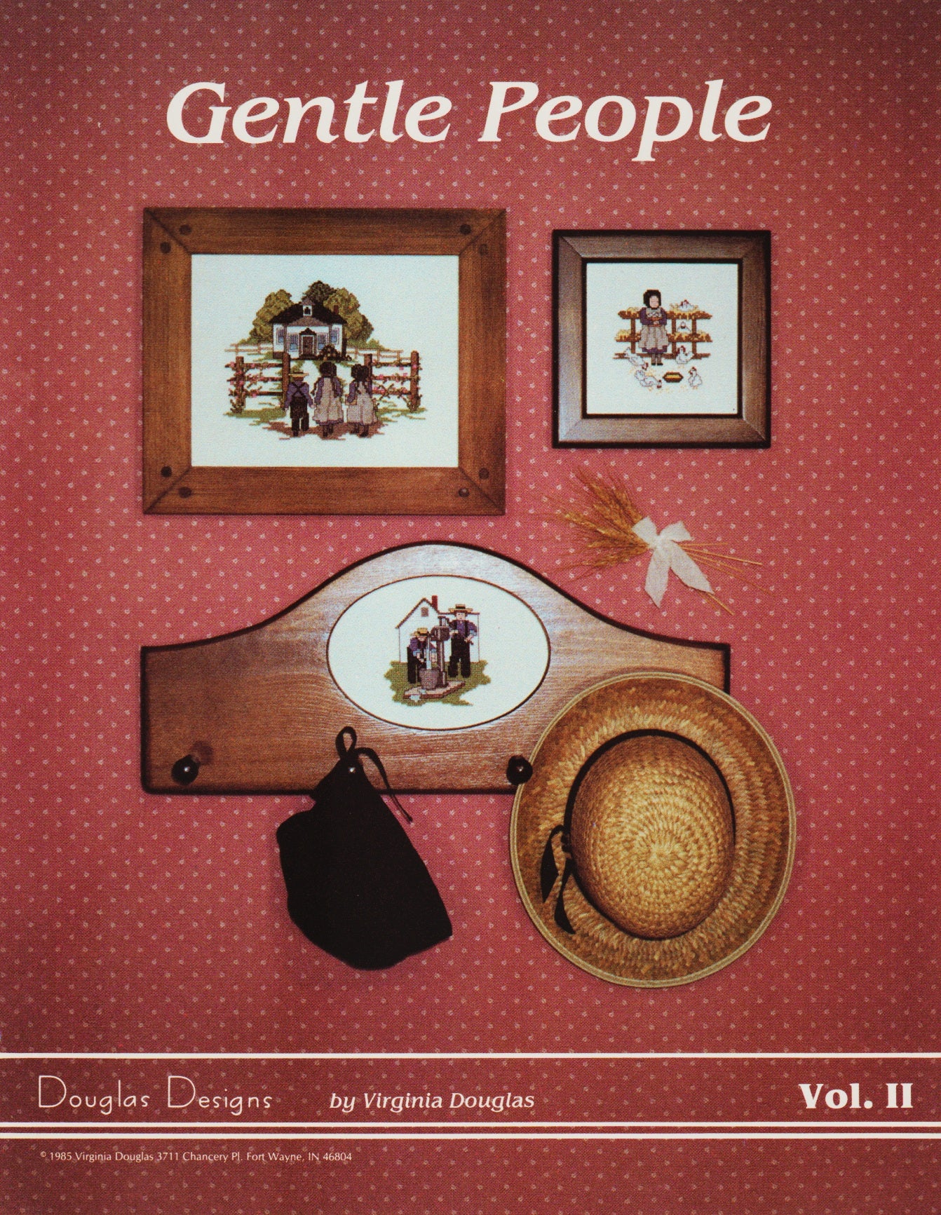 Douglas Designs Gentle People II Amish cross stitch pattern