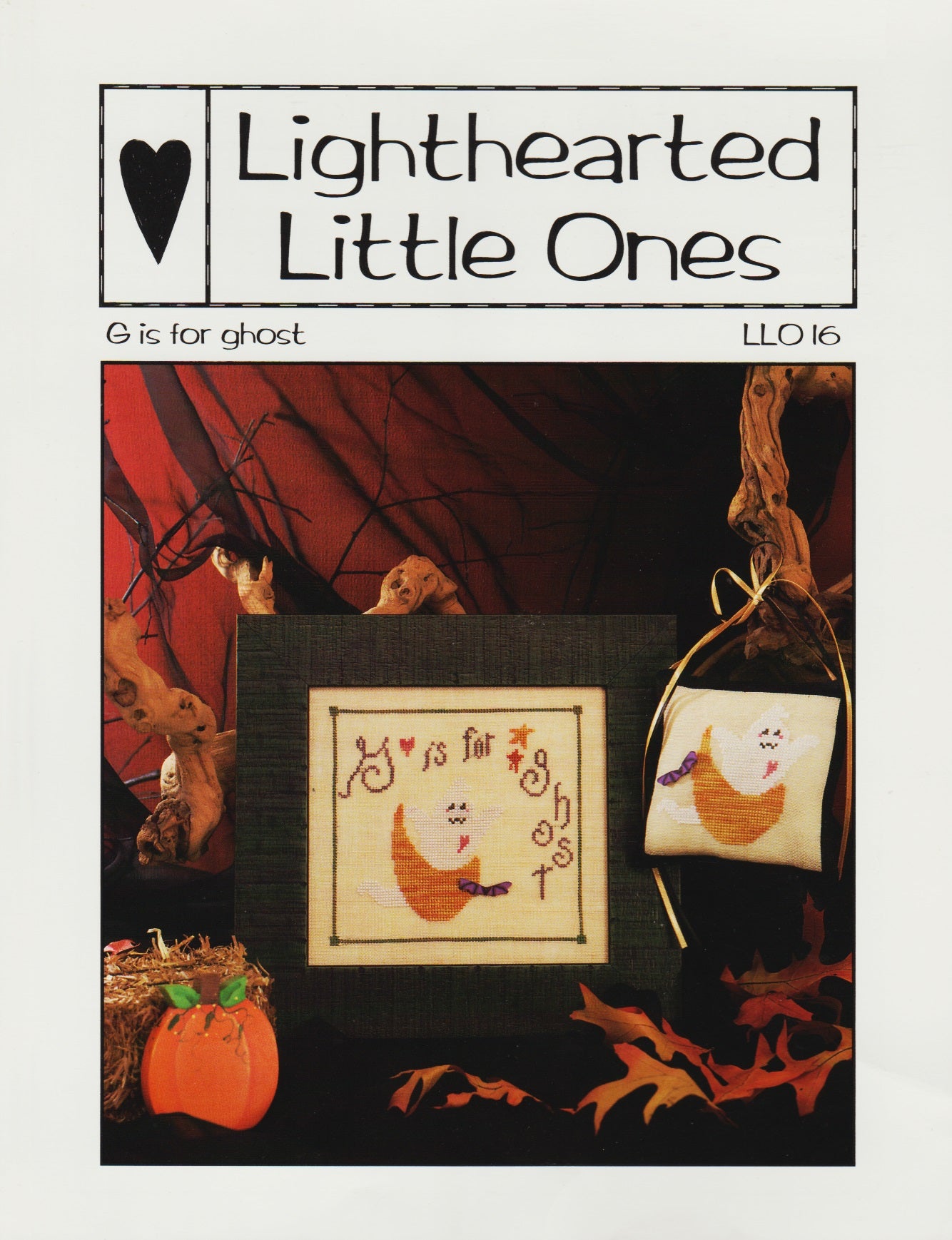 Claire Hatten Designs G is for Ghost LL016 cross stitch pattern