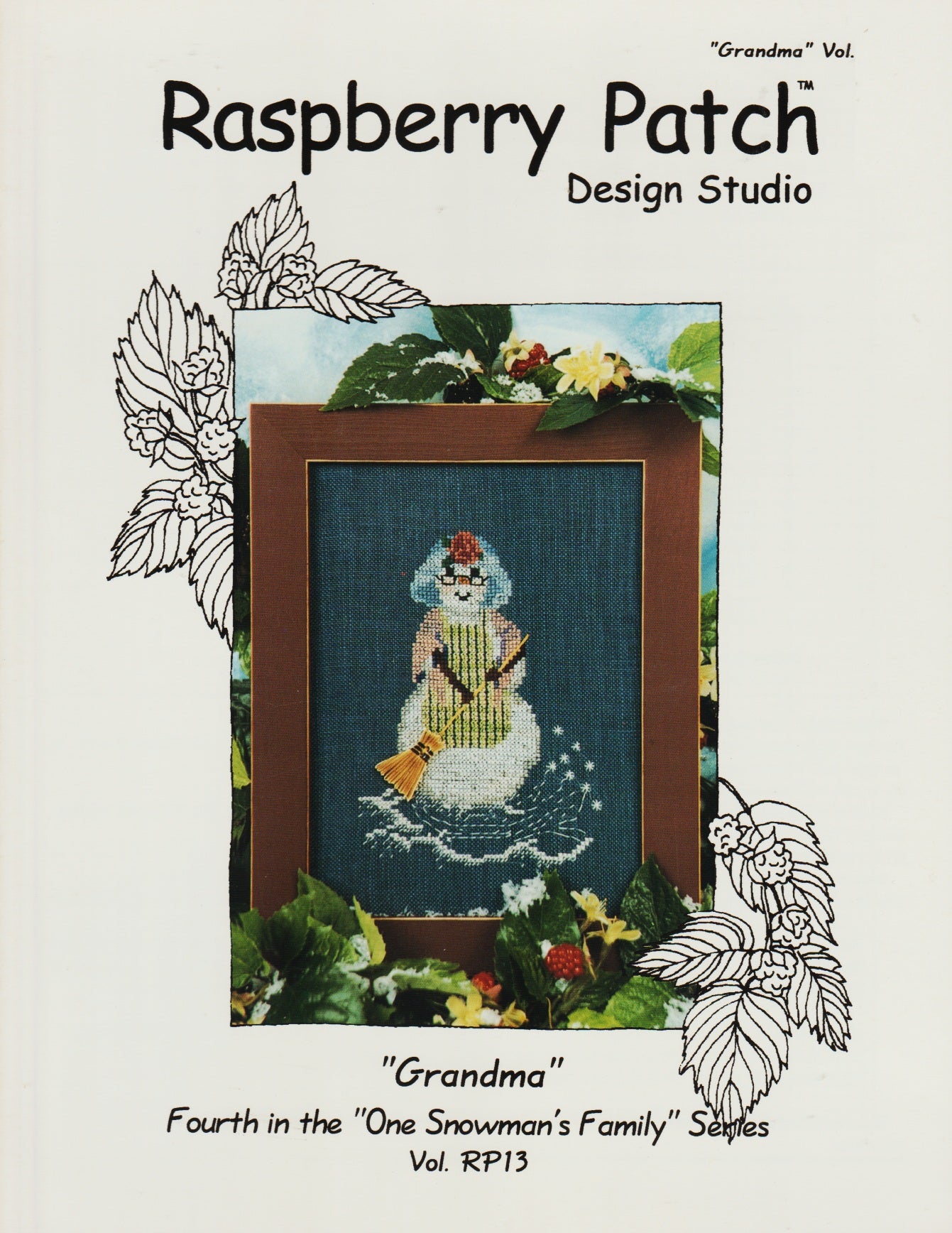 Douglas Designs Raspberry Patch Grandma RP13 cross stitch pattern