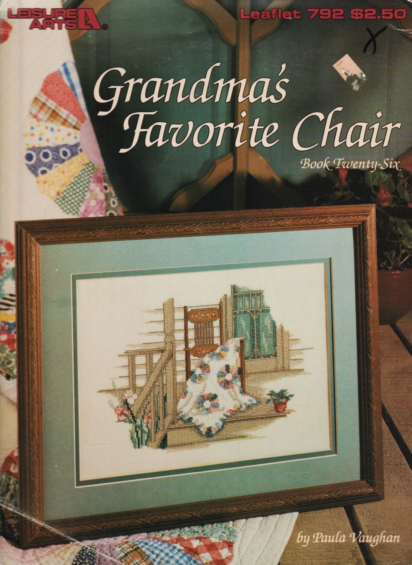 Leisure Arts Grandma's Favorite Chair 792 cross stitch pattern