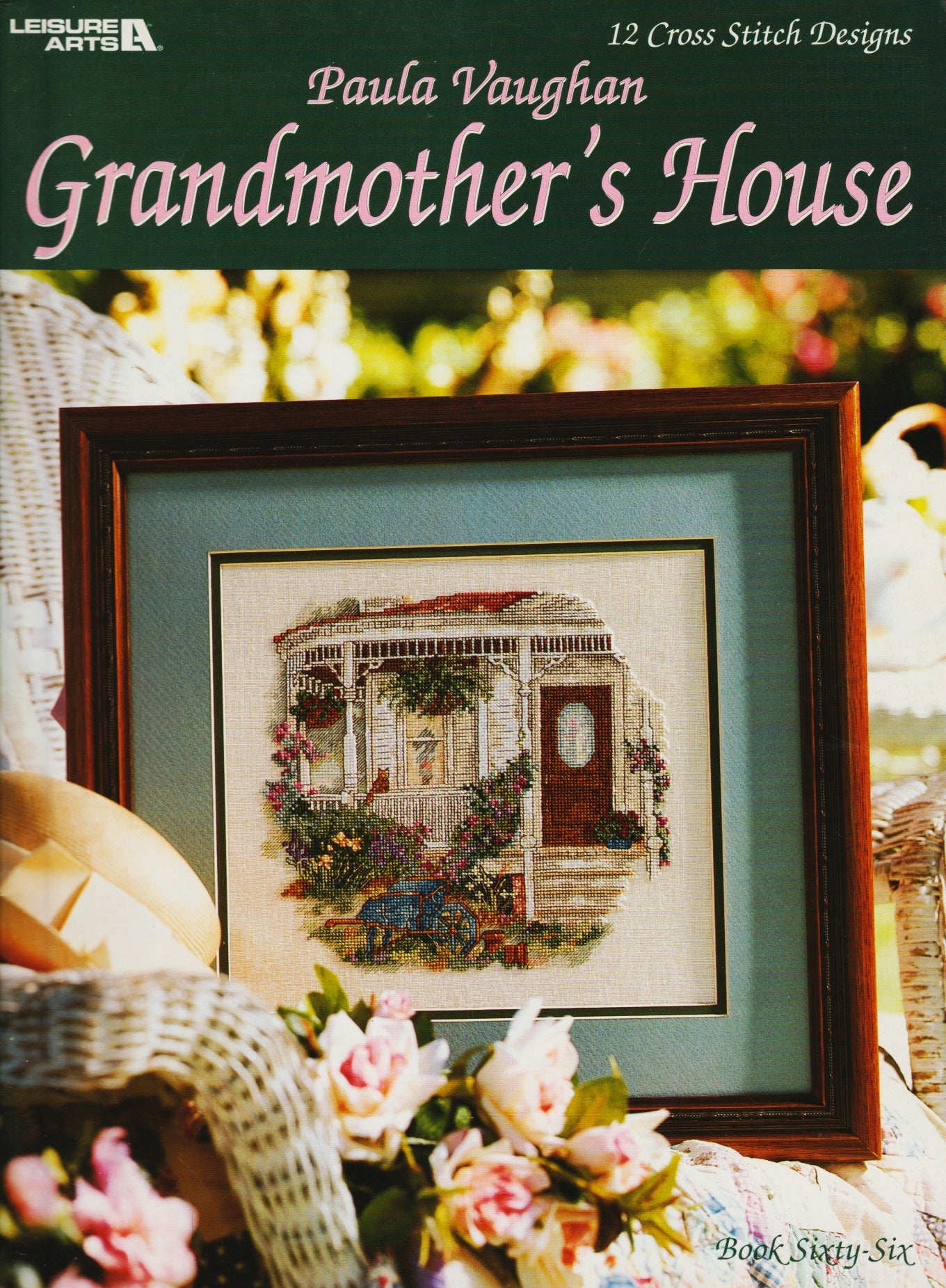 Leisure Arts Grandmother's House 3054 Paula Vaughan cross stitch pattern