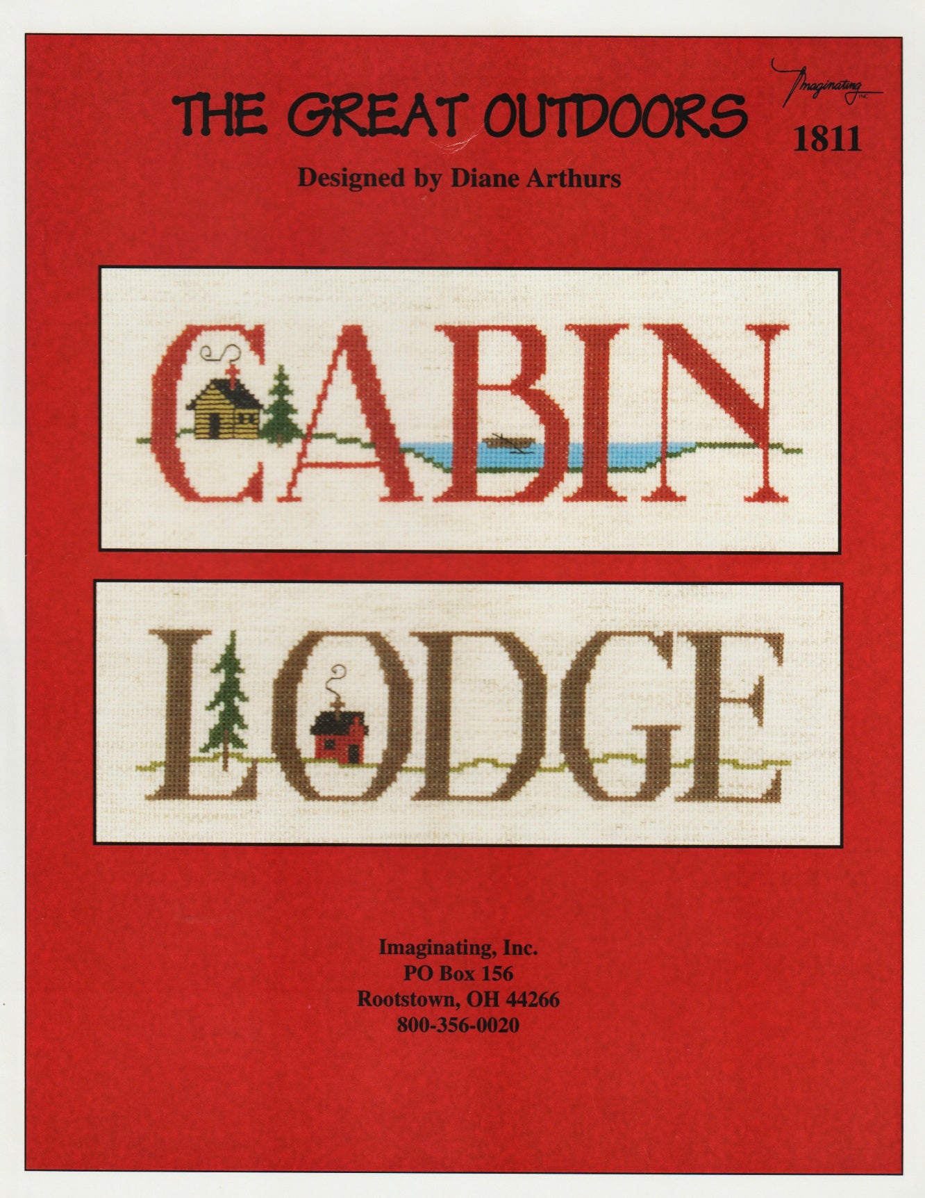 Imaginating Great Outdoors 1811 cross stitch pattern