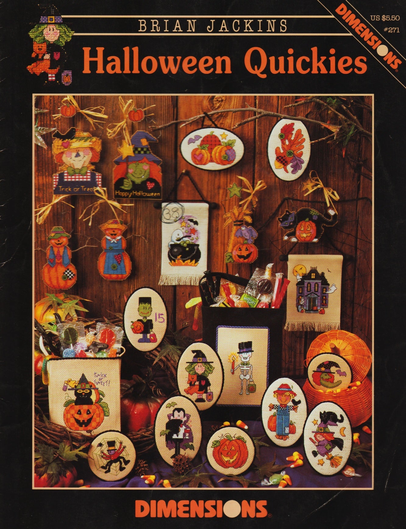 Dimensions Halloween Quickies 271 cross stitch pattern