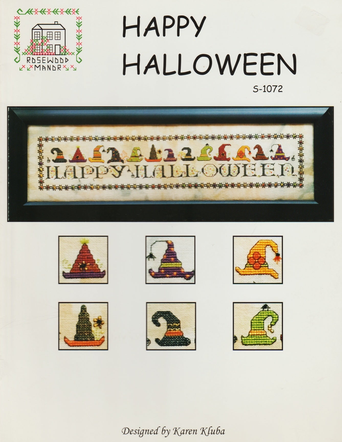 Rosewood Manor Happy Halloween S-1072 cross stitch pattern