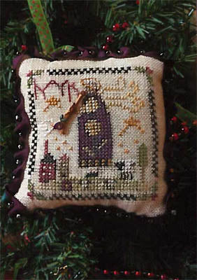 Shepherd's Bush Hark christmas ornament cross stitch pattern