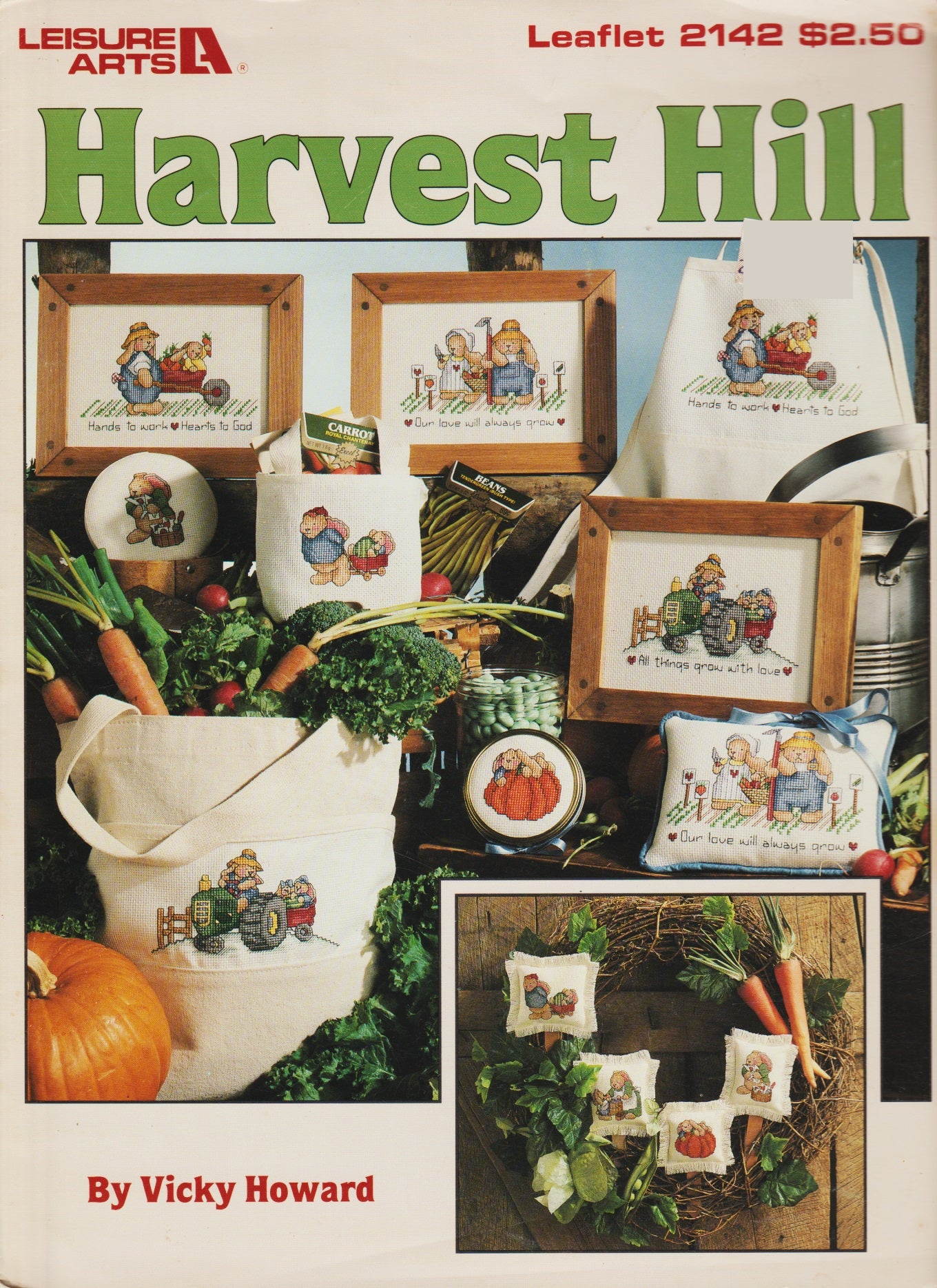 Leisure Arts Harvest Hill 2142 cross stitch pattern