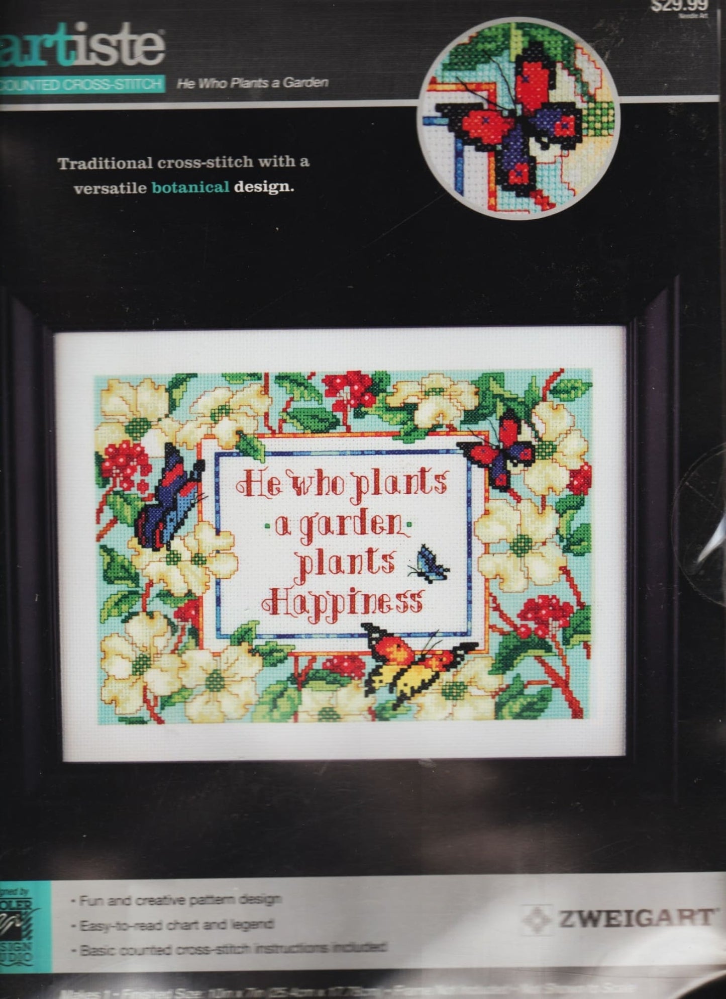 Artiste He Who Plants a Garden 1215359 cross stitch kit