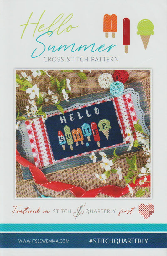 It's Sew Emma Hello Summer cross stitch kit