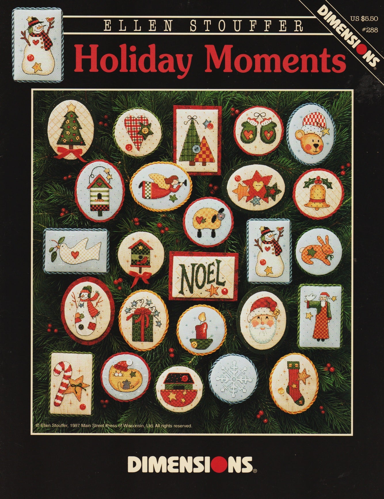 Dimensions Holiday Moments 288 cross stitch pattern