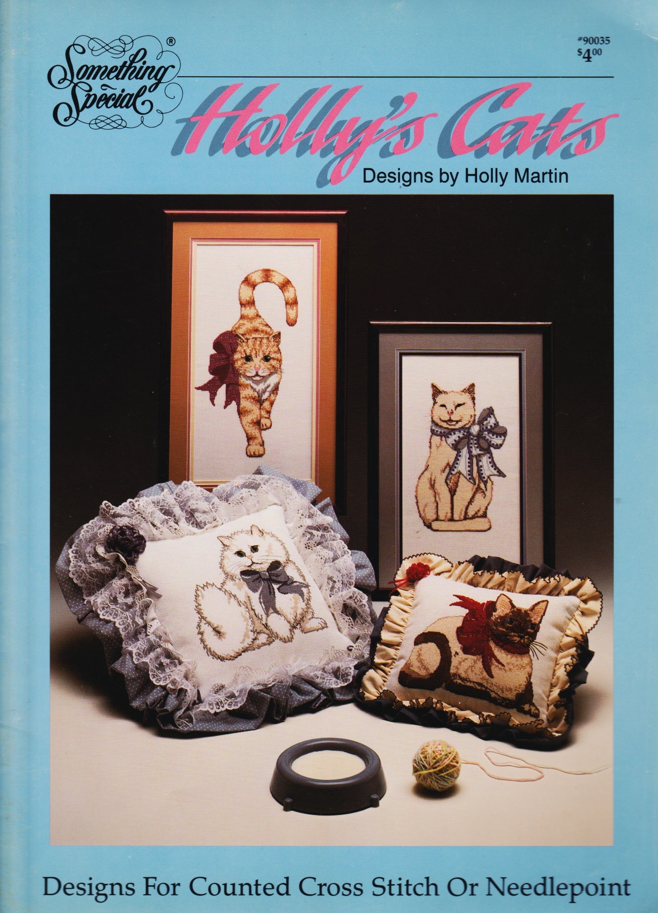 Candamar Something Special Holly's Cats 90035 cross stitch pattern