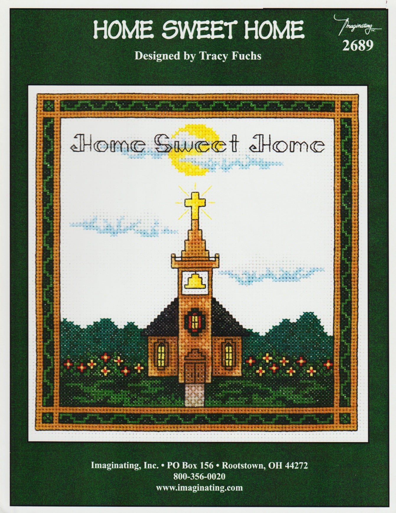 Imaginating Home Sweet Home 2689 cross stitch pattern