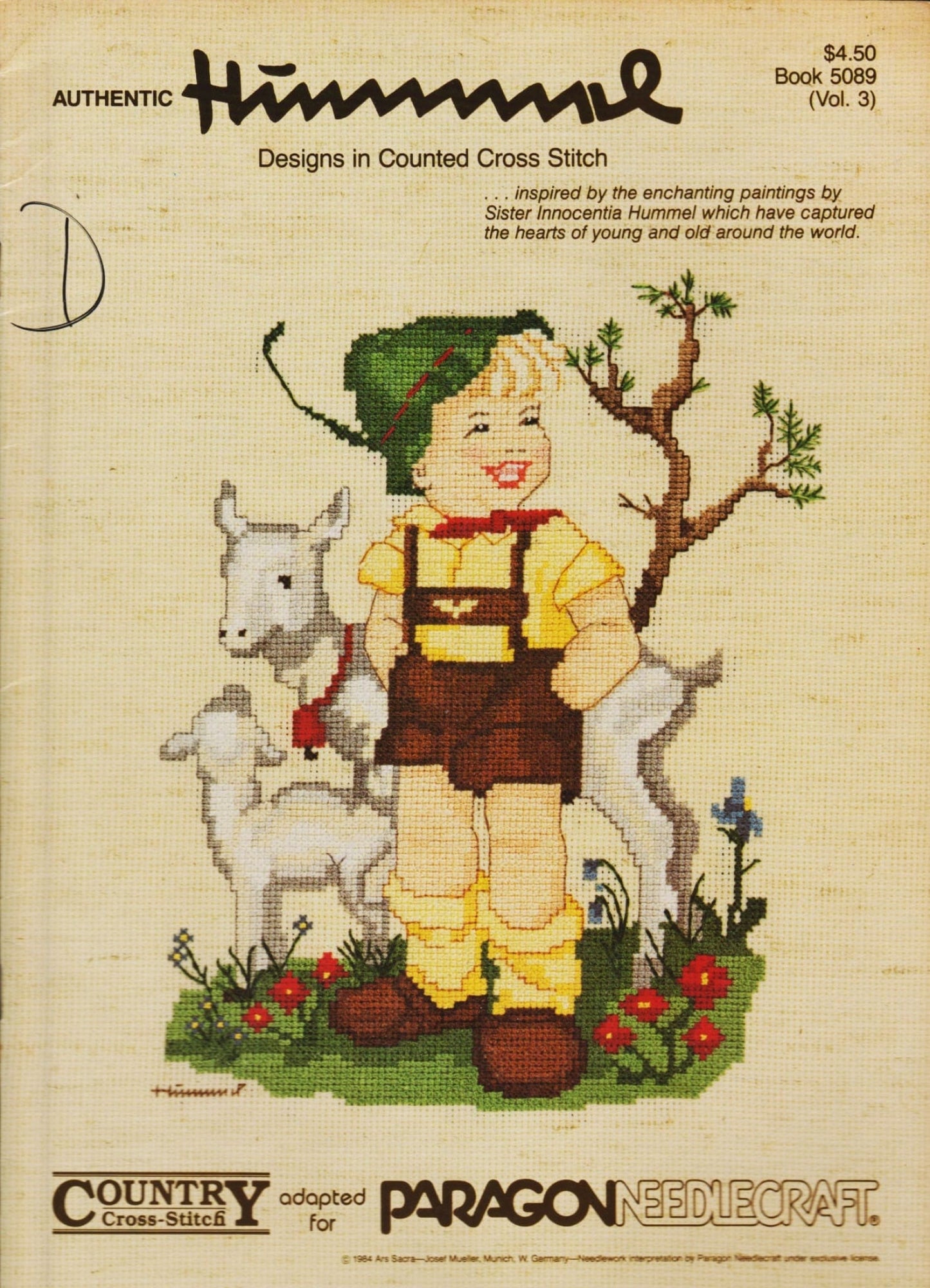 Paragon Hummel Vol. 3 cross stitch pattern