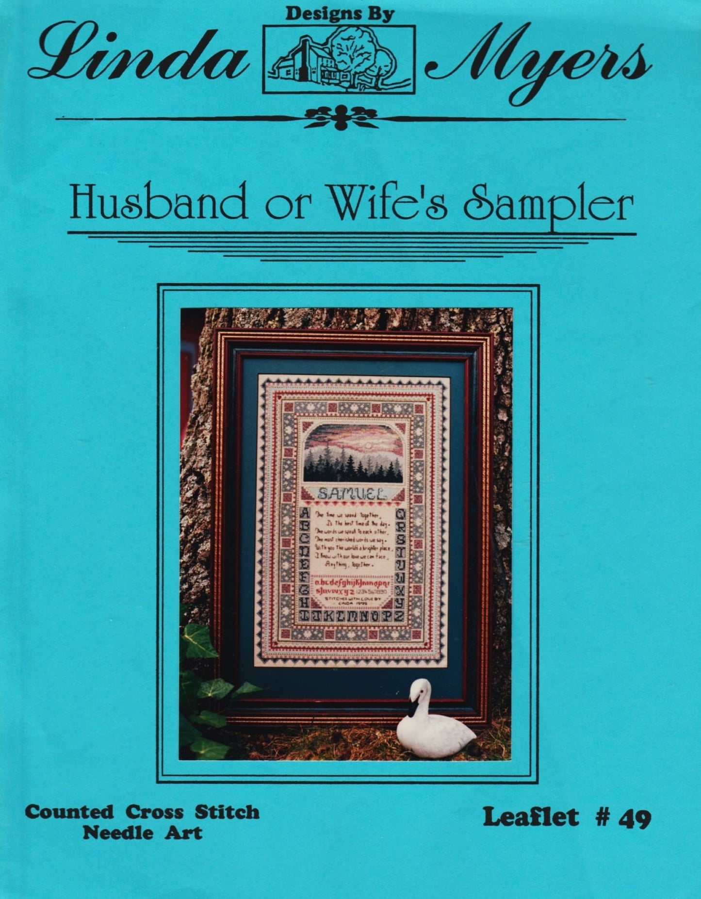Linda Myers Husband or Wife's Sampler 49 cross stitch pattern