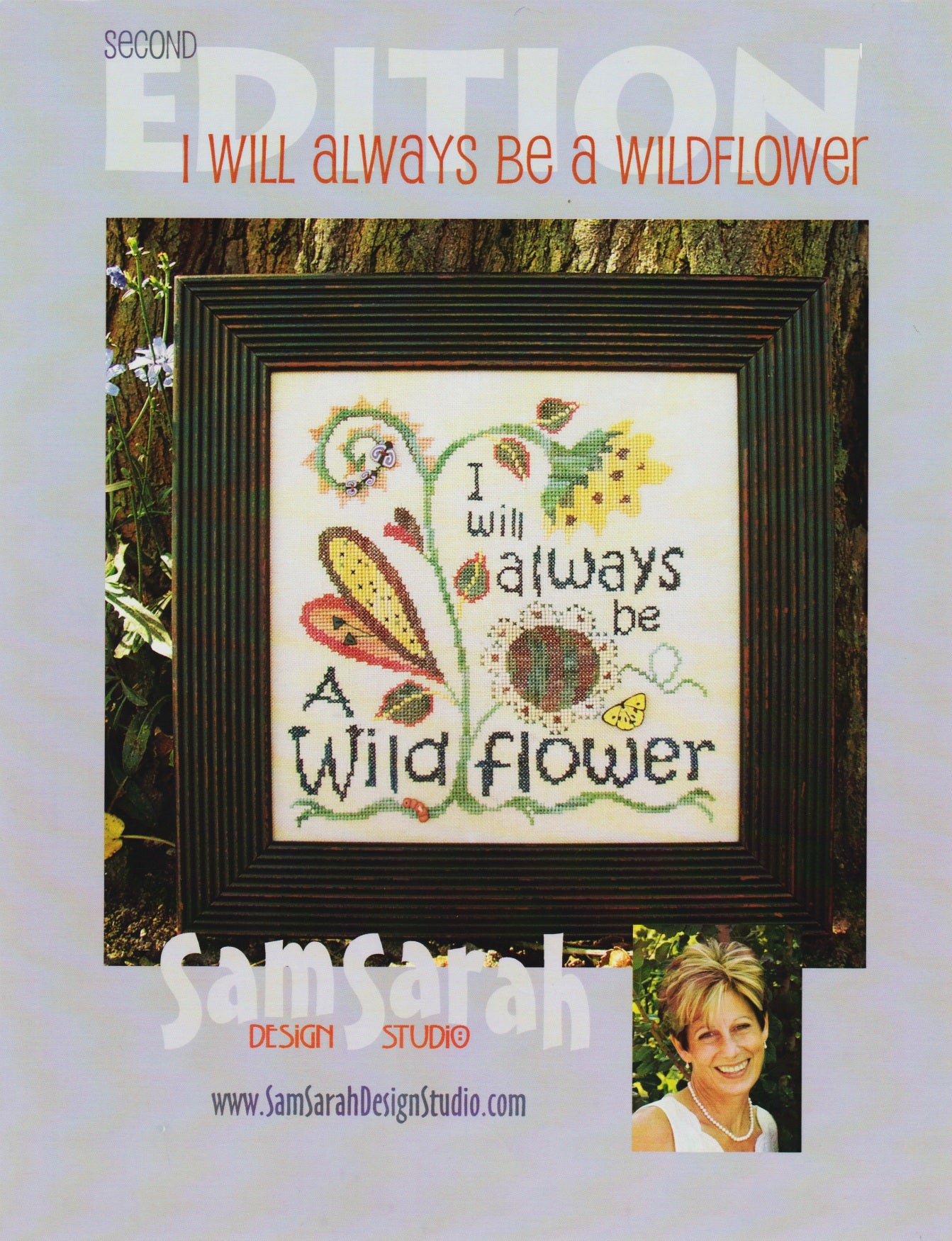 Sam Sarah I Will Always Be A Wildflower 8936 cross stitch pattern