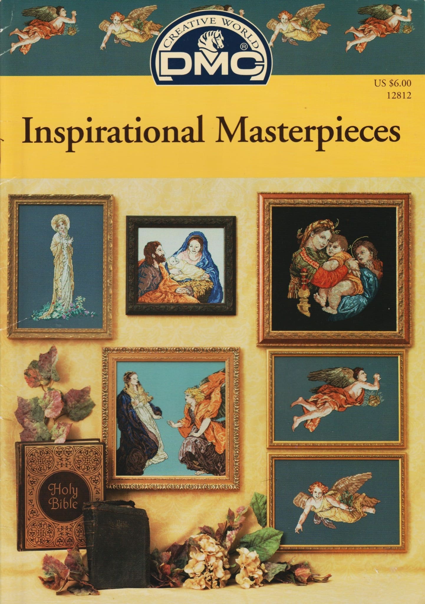 Jeanette Crews DMC Inspirational Masterpieces 12812 cross stitch pattern