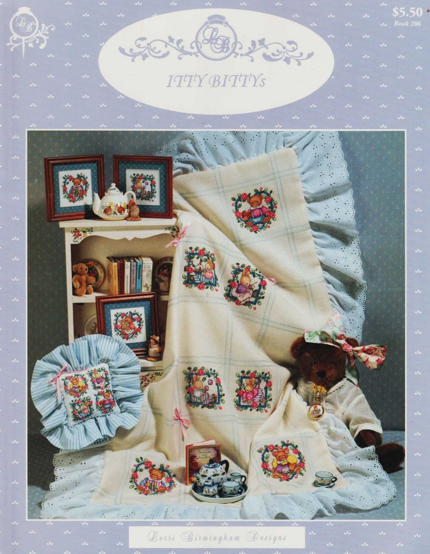 Lorri Birmingham Itty Bittys 206 cross stitch pattern