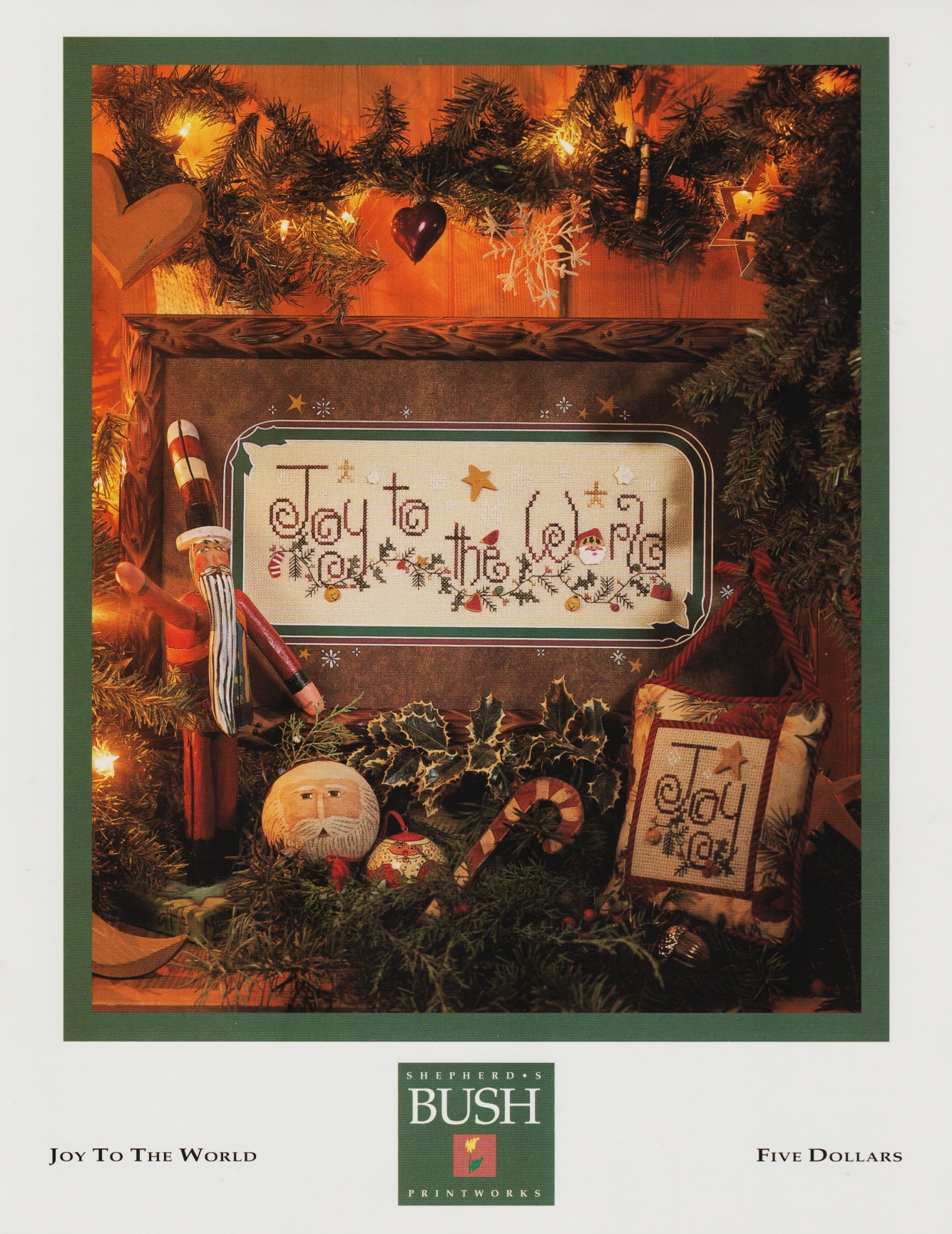 Shepherd's Bush Joy To The World christmas cross stitch