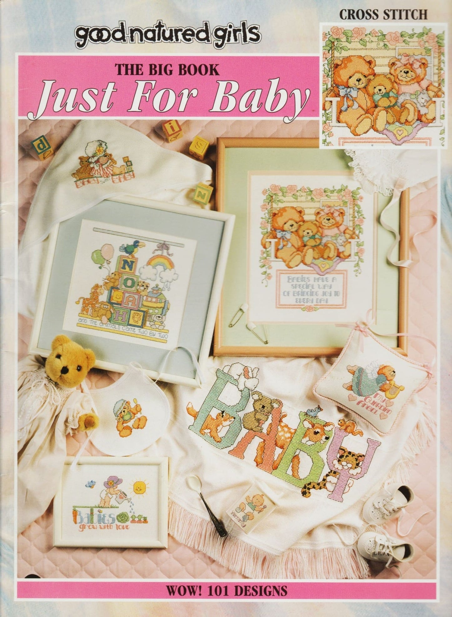 Good Natured Girls Just For Baby cross stitch pattern
