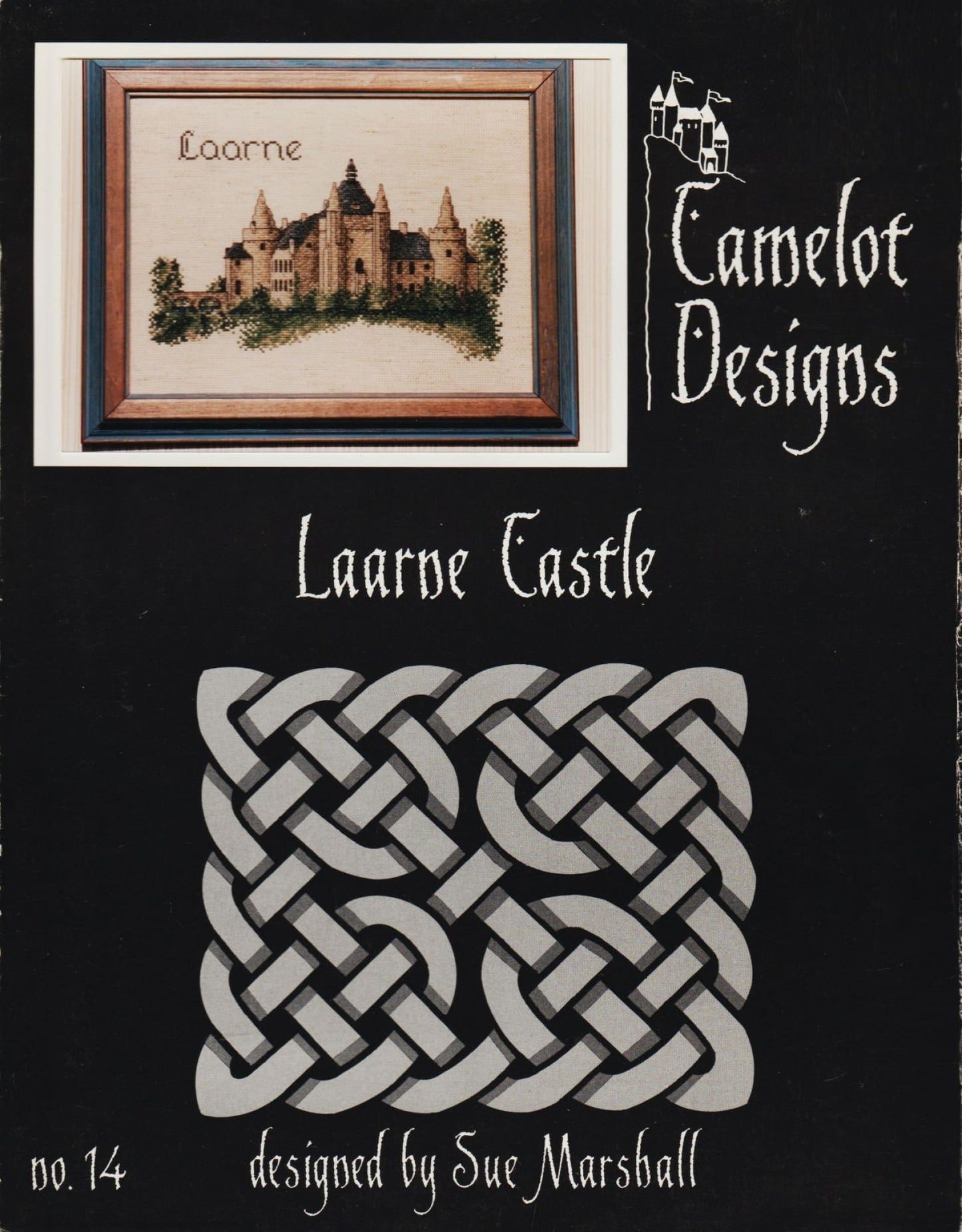 Camelot Designs Laarne Castle cross stitch pattern