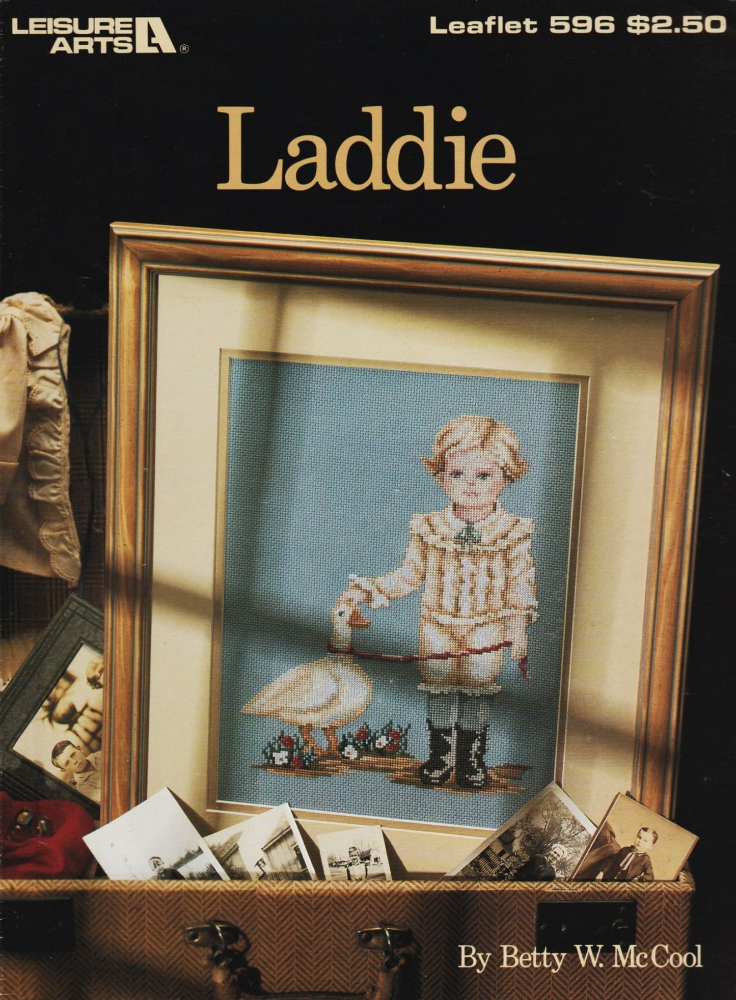 Leisure Arts Laddie 596 cross stitch pattern