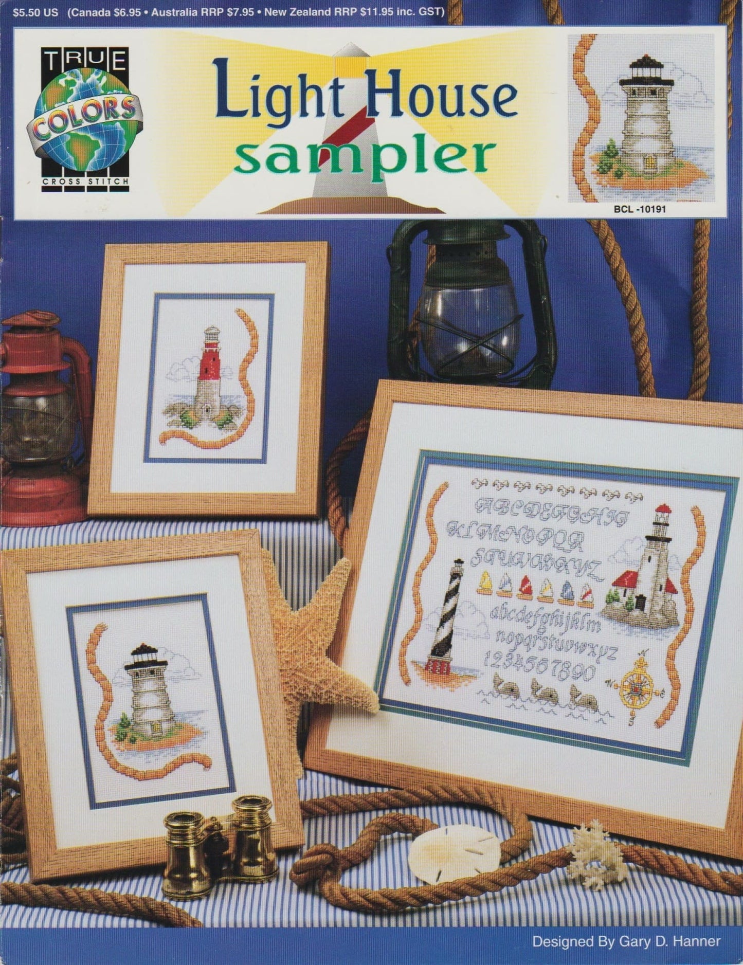 True Colors Lighthouse Sampler BCL-10191 cross stitch pattern