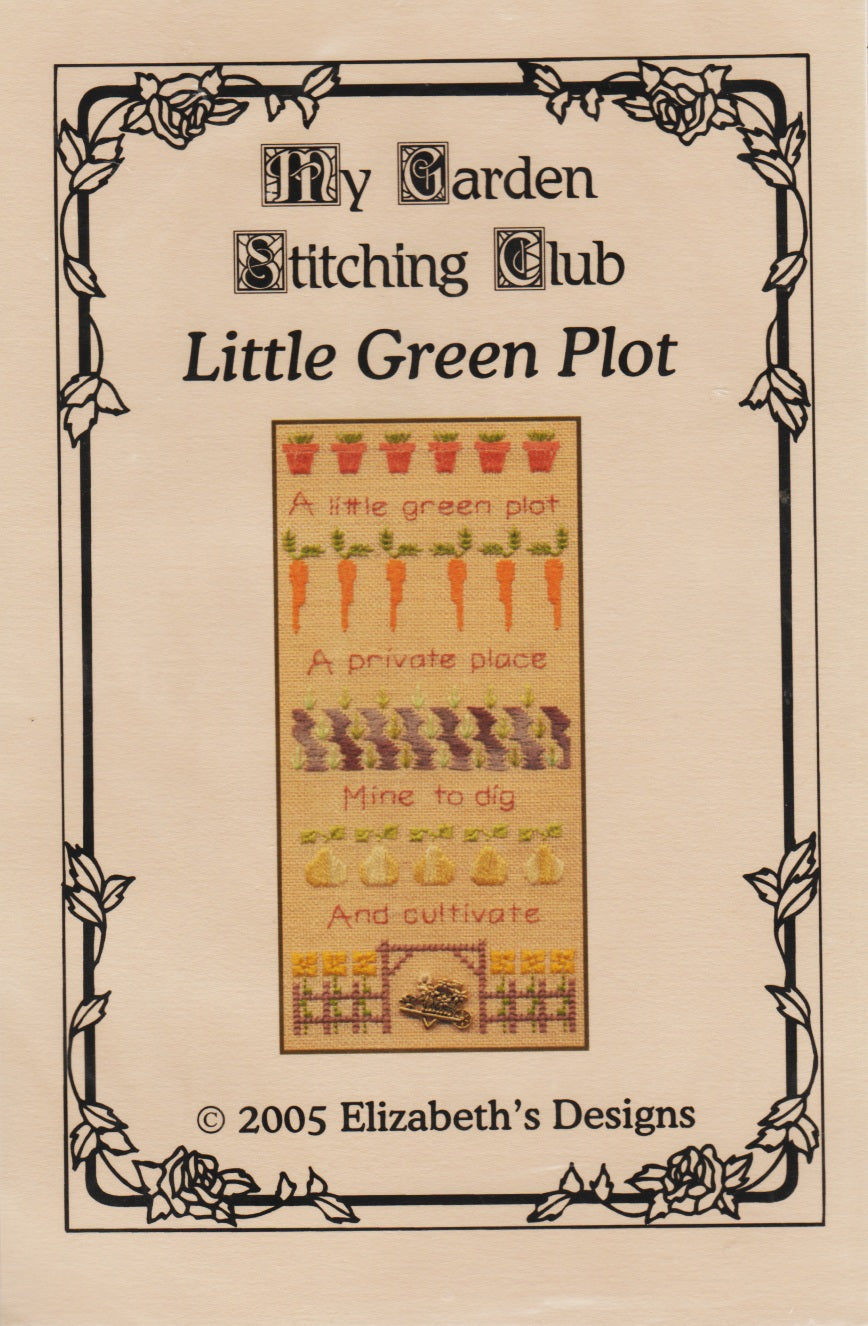 Elizabeth's Designs Little Green Plot cross stitch pattern
