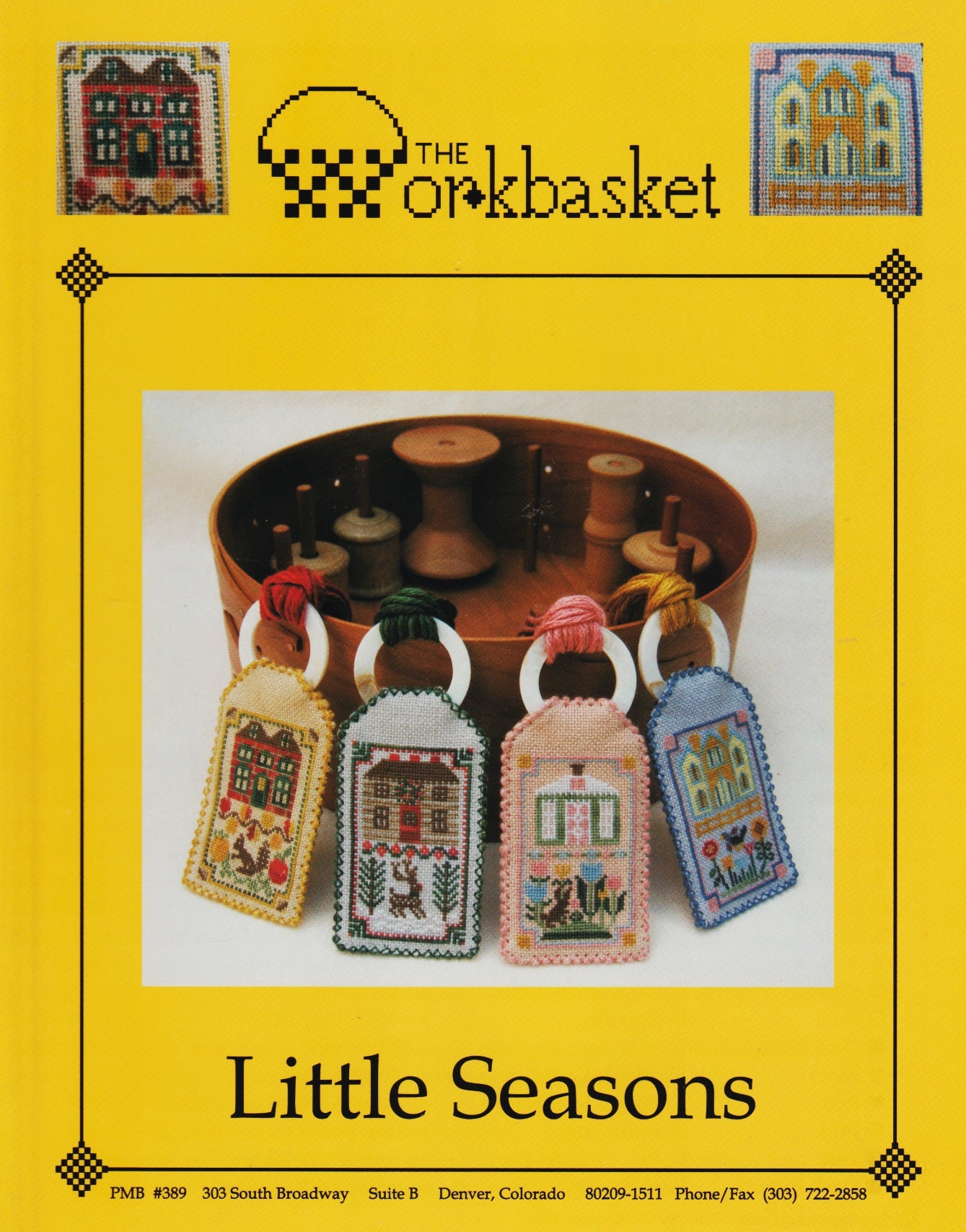 Workbasket Little Seasons cross stitch pattern