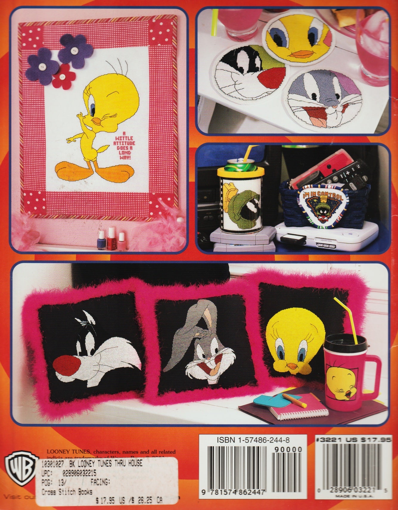 Looney Toons Thru The House pattern