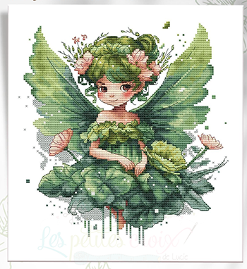 Les Petites croix de lucie Mathilda cross stitch fairy pattern
