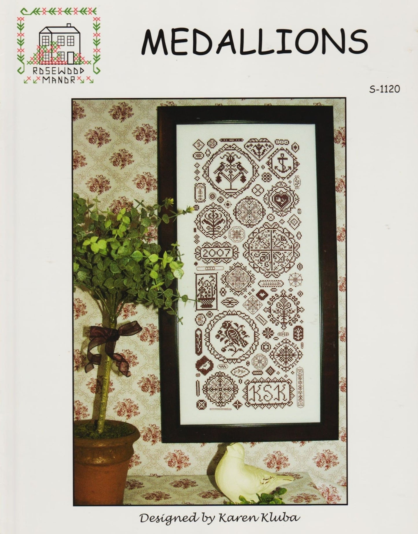 Rosewood Manor Medallions S-1120 cross stitch pattern