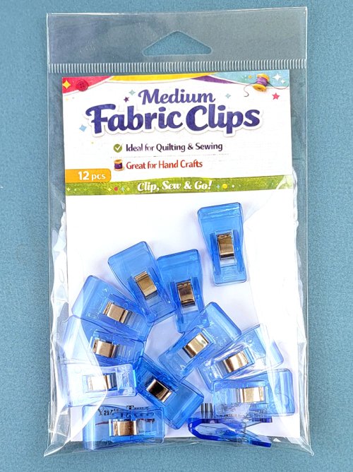 Yarn Tree Medium Fabric Clips, pack of 12