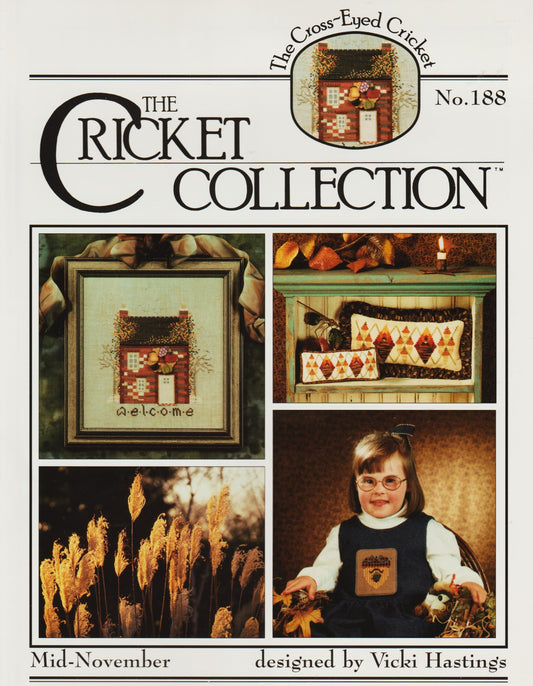 Cricket Collection Mid-November CC188 cross stitch pattern