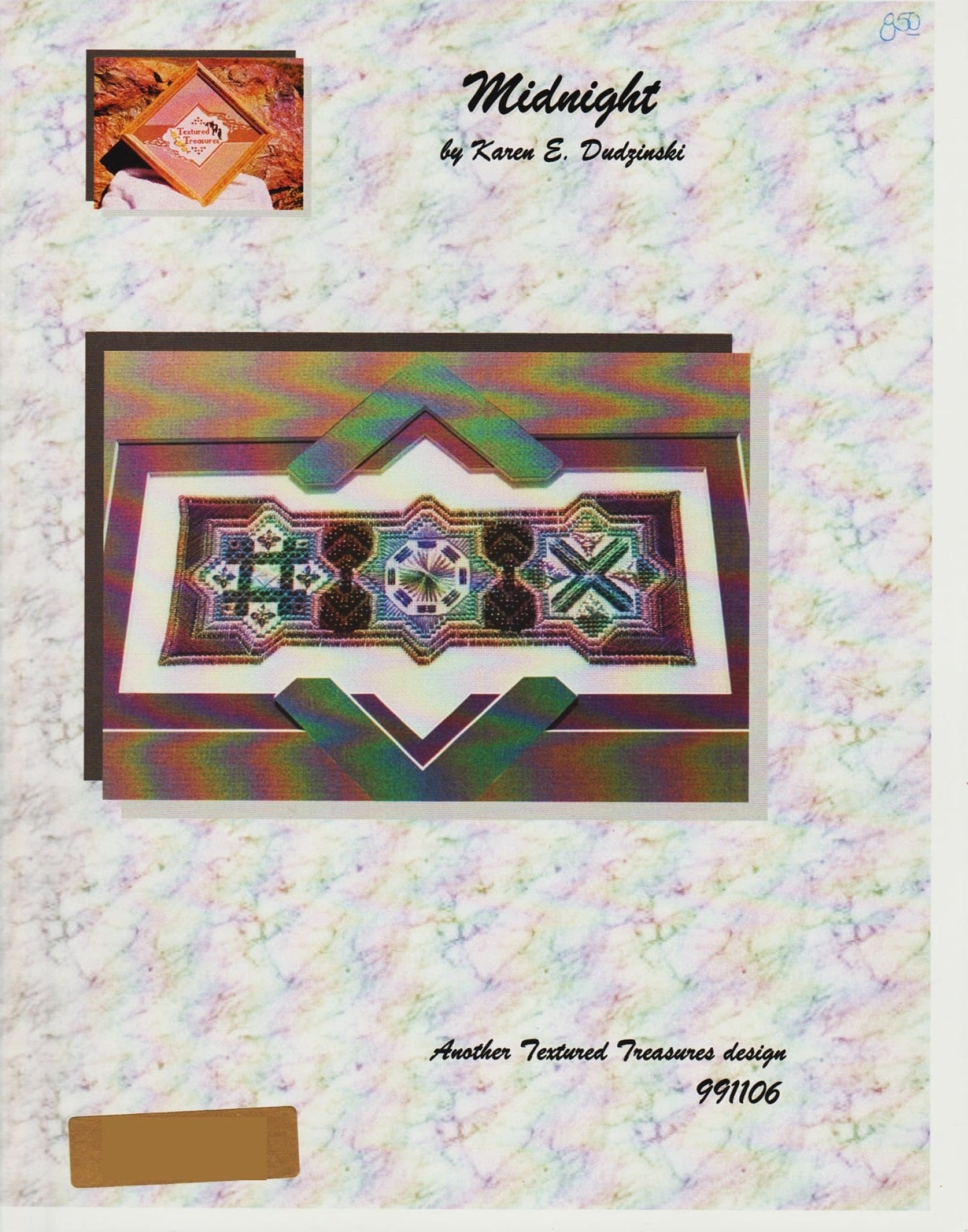 Textured Threads Midnight 991106 cross stitch pattern