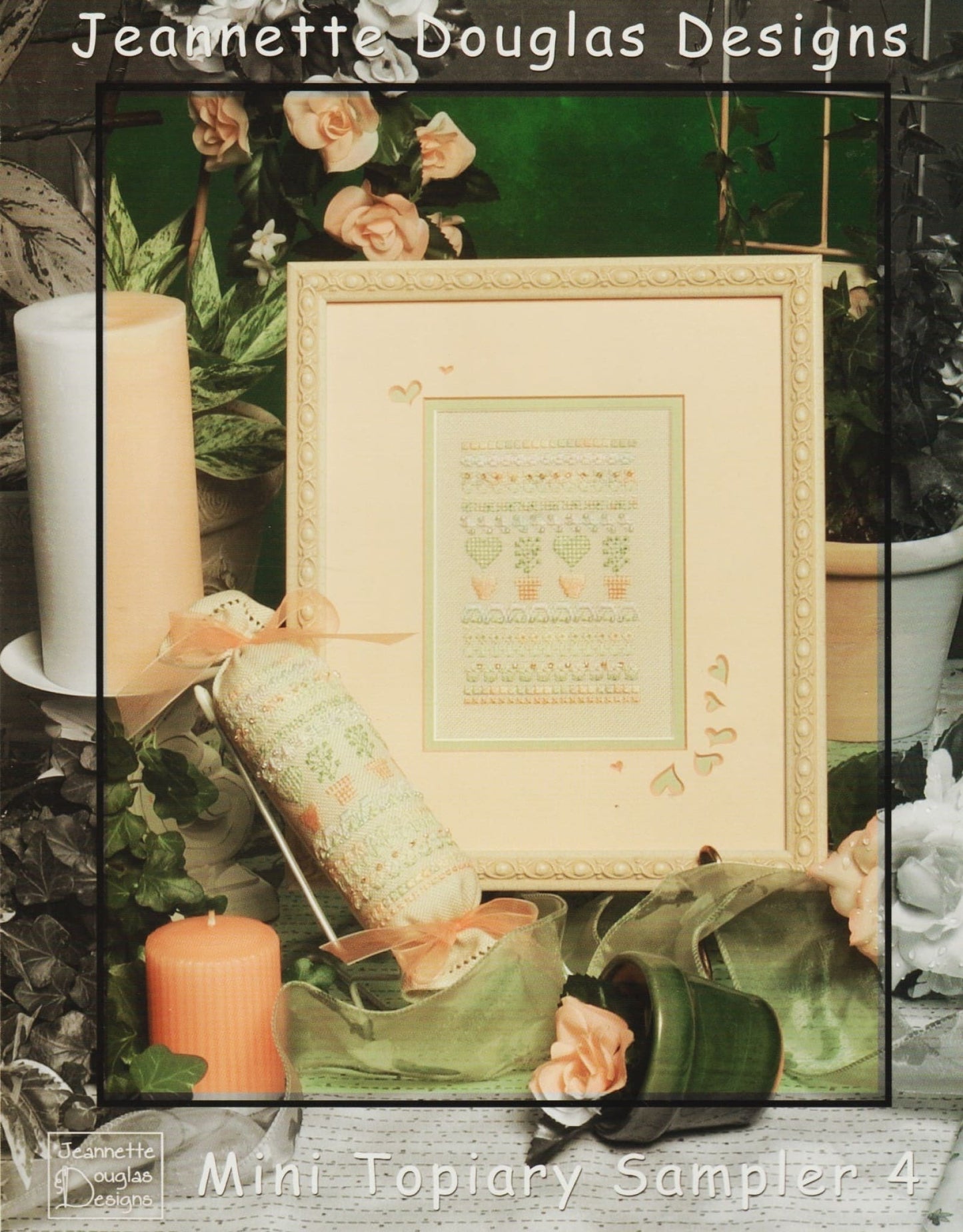 Jeannette Douglas Designs Mini Topiary Sampler 4 cross stitch pattern